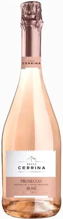 Игристое вино Zonin Rocca Cerrina Prosecco Rose DOC, 2024, 0.75 л