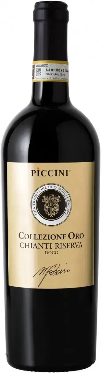 Вино Piccini Collezione Oro Chianti Riserva DOCG, 2021, 0.75 л