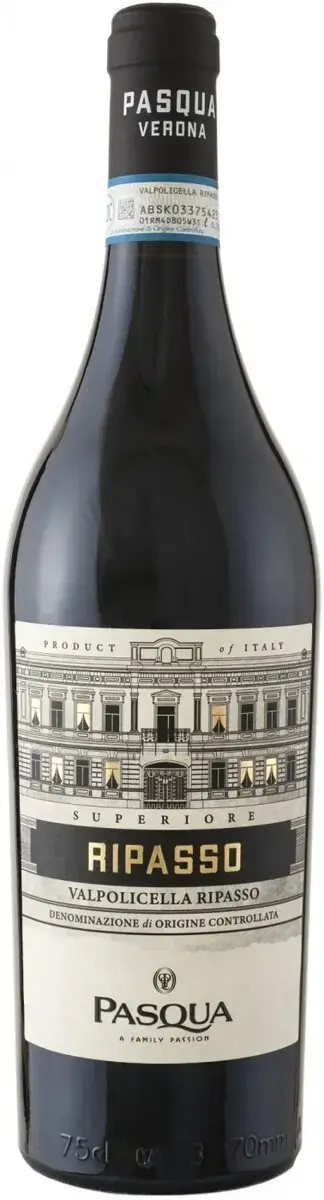 Вино Pasqua Valpolicella Ripasso DOC Superiore, 2022, 0.75 л