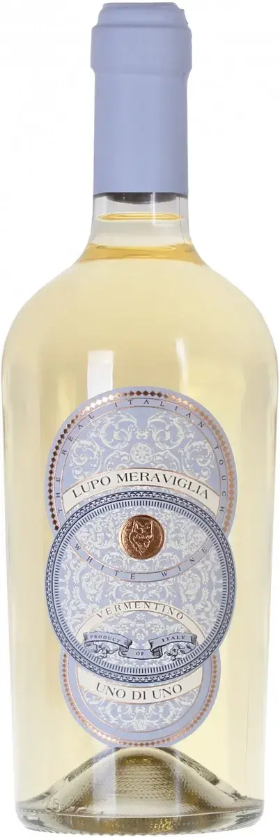 Вино Botter Lupo Meraviglia Uno di Uno Vermentino Puglia IGT, 2023, 0.75 л