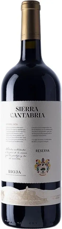 Вино Sierra Cantabria Reserva Rioja DOCa, 2017, 1.5 л