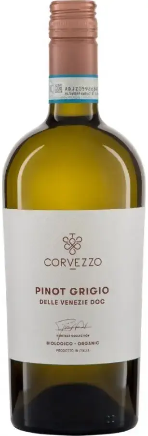 Вино Corvezzo Pinot Grigio delle Venezie DOC, 2024, 0.75 л
