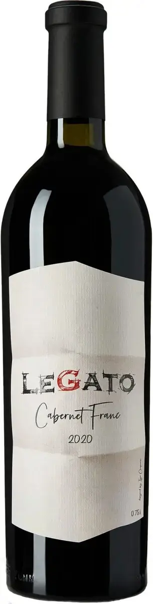 Вино LeGato Cabernet Franc, 2020, 0.75 л