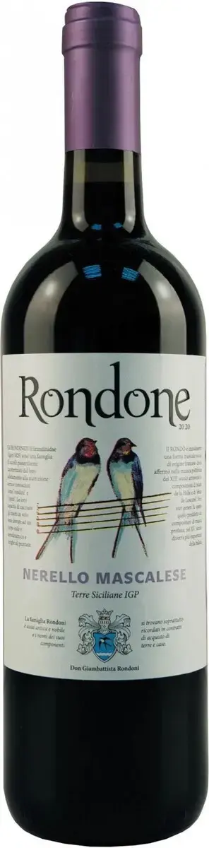 Вино Rondone Nerello Mascalese Terre Siciliane IGP, 2020, 0.75 л