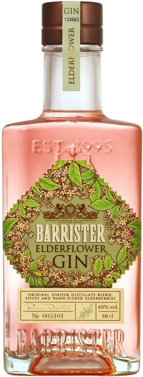 Джин Barrister Elderflower, 0.5 л