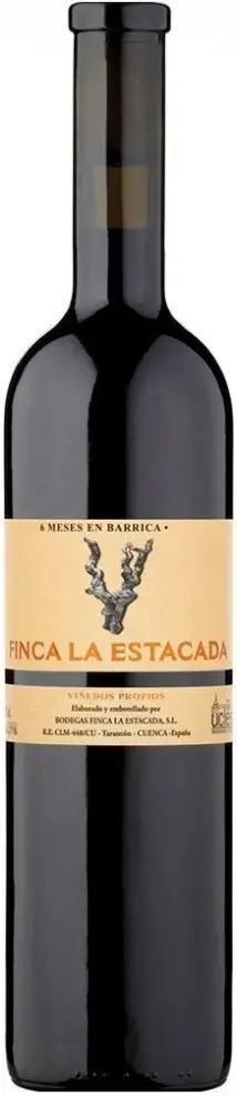 Вино Finca La Estacada, Roble, 6 Meses Barrica, Ucles DO, 2022, 0.75 л