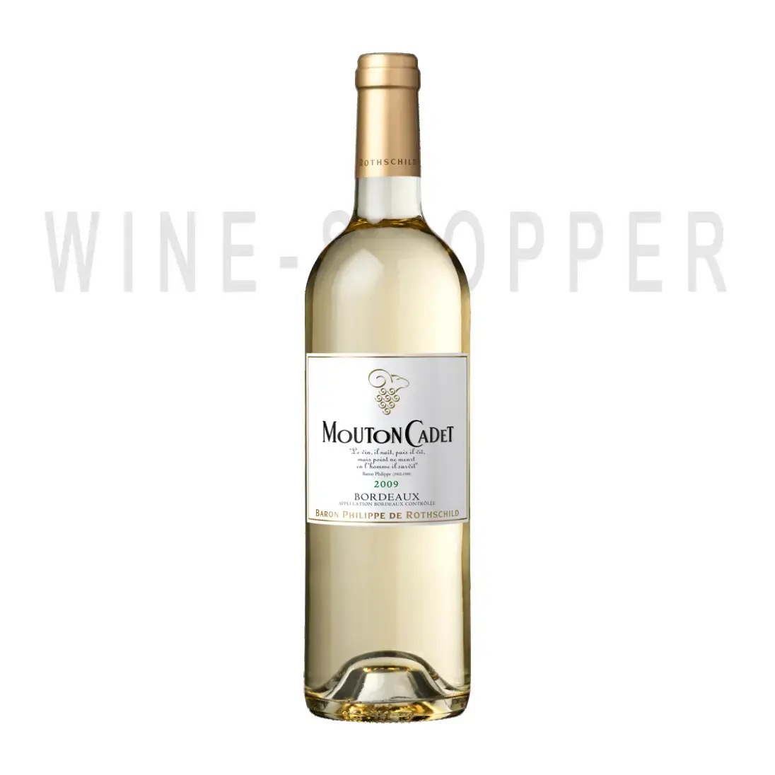 Вино Baron Philippe de Rothschild Mouton Bordeaux Blanc 2012 0.75 л