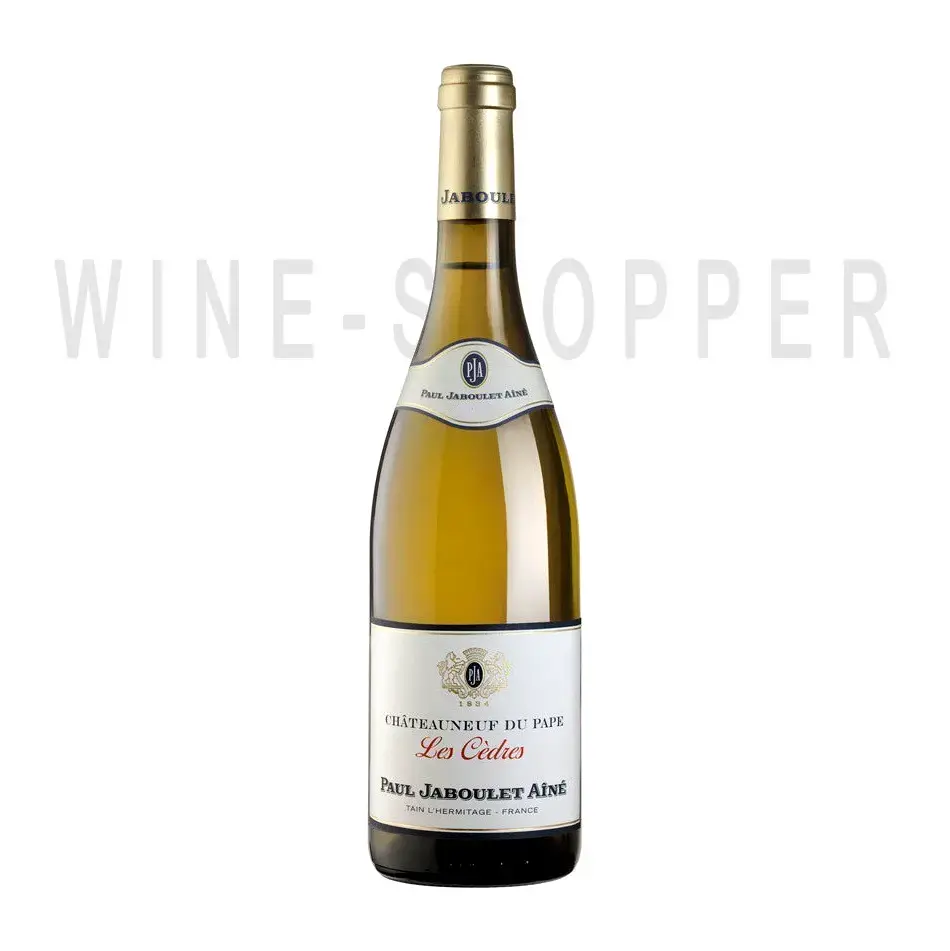 Вино Chateauneuf du Pape Les Cedres Blanc 2014 0.75 л