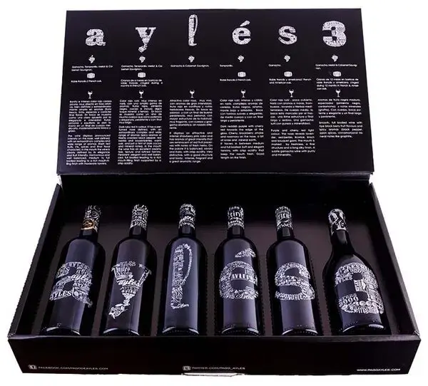 Вино Pago Ayles АYLES3 Abrera, gift box of 6 bottles, 0.75 л