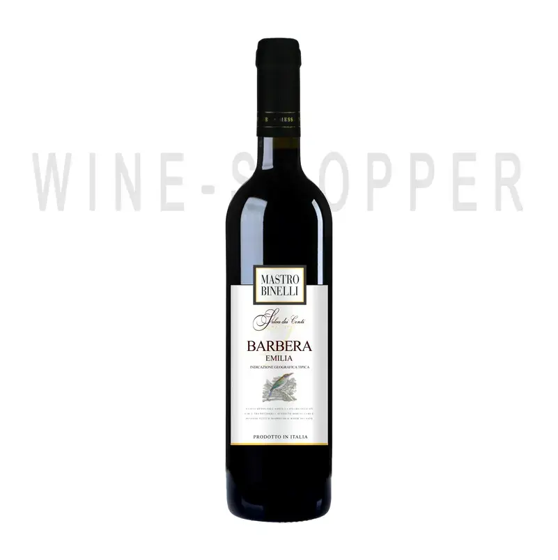 Вино Mastro Binelli Barbera Emilia 0.75 л