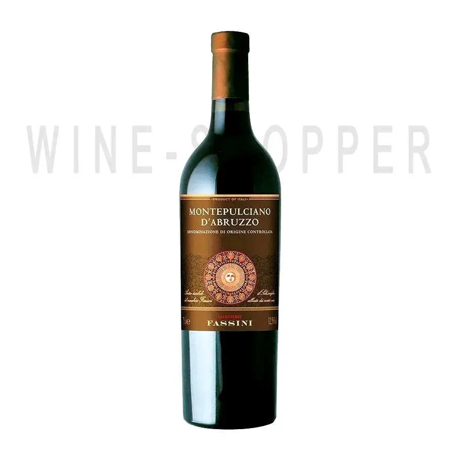 Вино Fassini Montepulciano d'Abruzzo 0.75 л