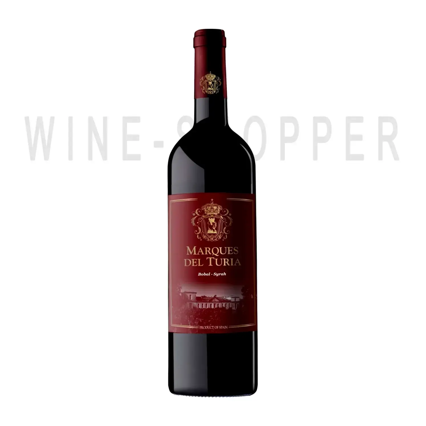 Вино Valencia DO Marques del Turia Bobal-Syrah 2015 0.75 л