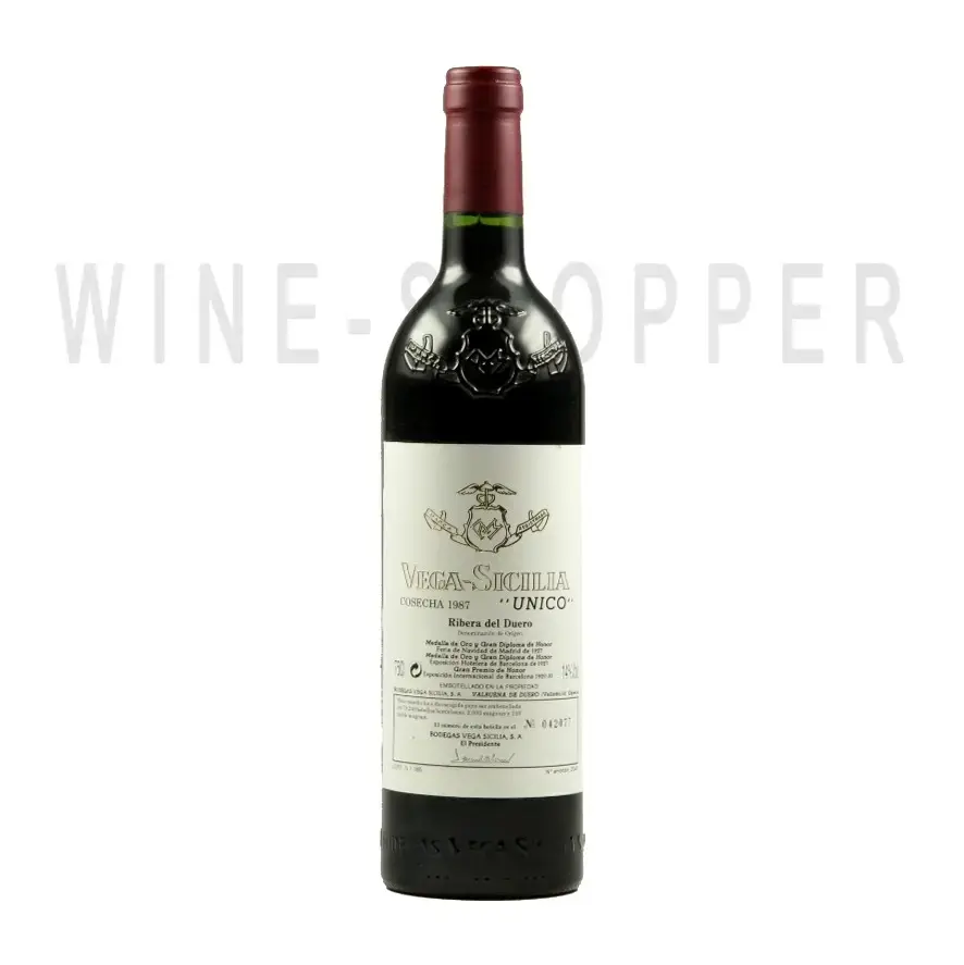 Вино Vega Sicilia Unico 1987 0.75 л