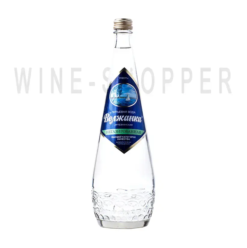 Минеральная вода Volzhanka mineral still water glass 0.75 л