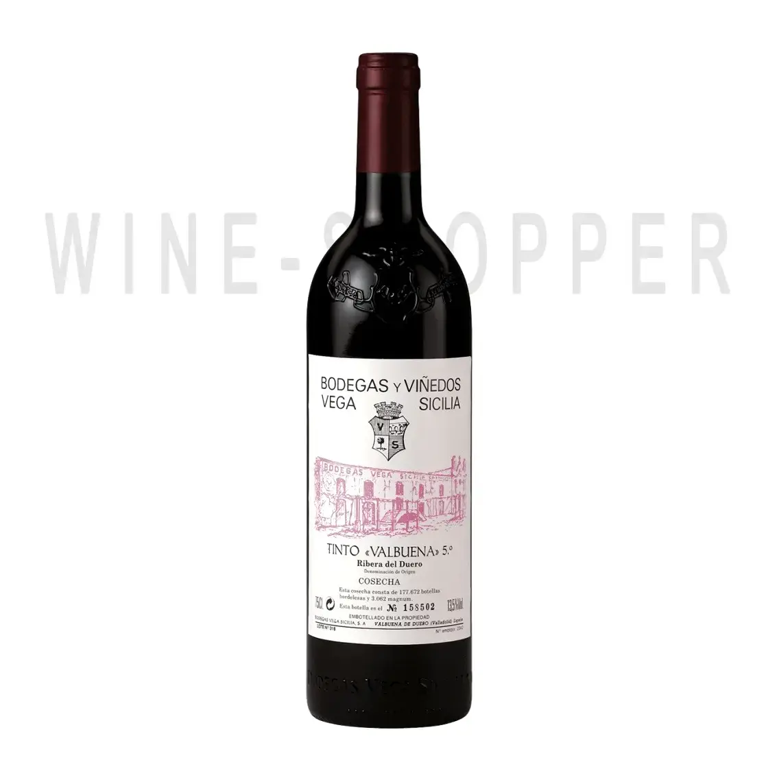 Вино Valbuena 5, Bodegas Vega Sicilia 1995 0.75 л