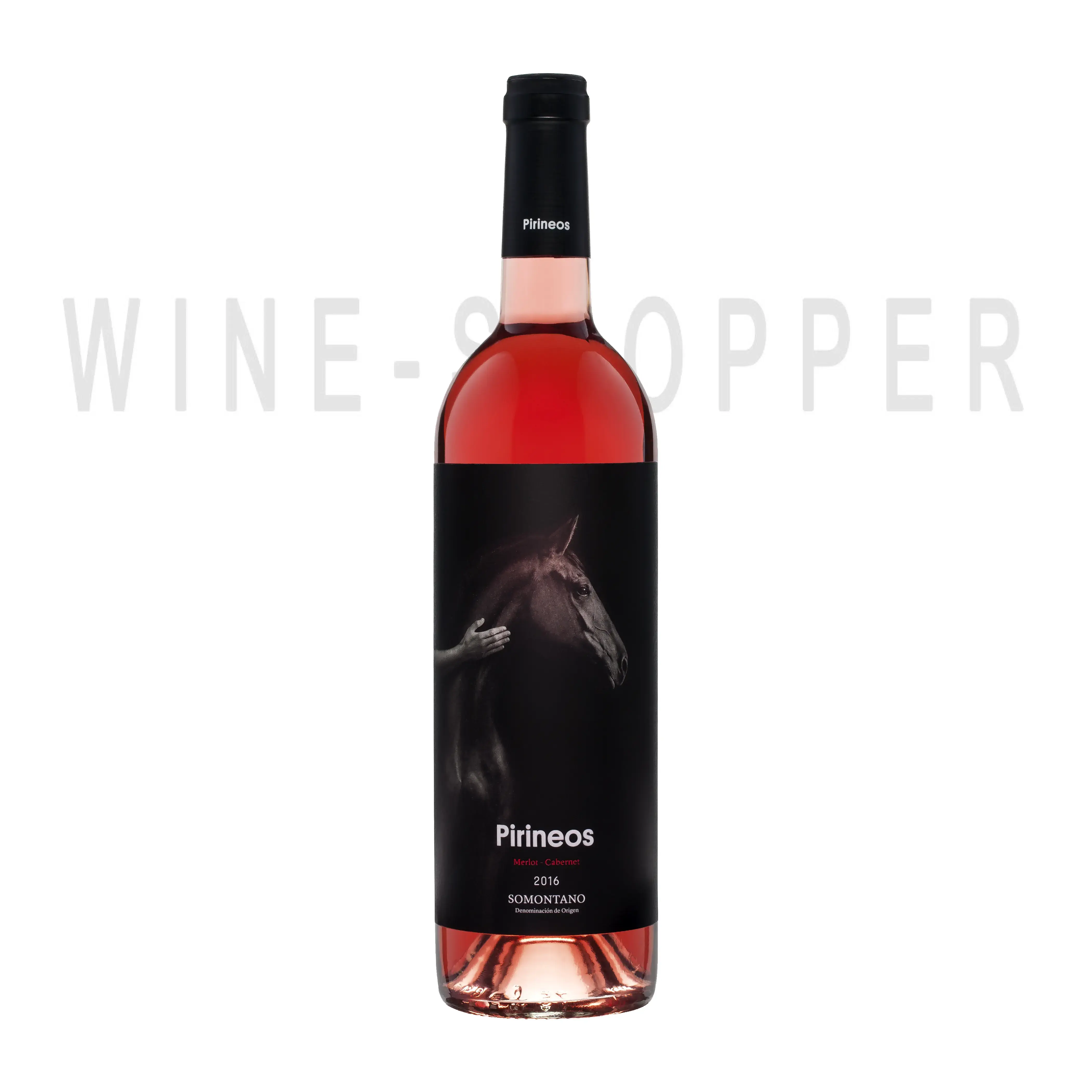 Вино Bodega Pirineos Seleccion Merlot-Cabernet Rose Somontano 2016 0.75 л