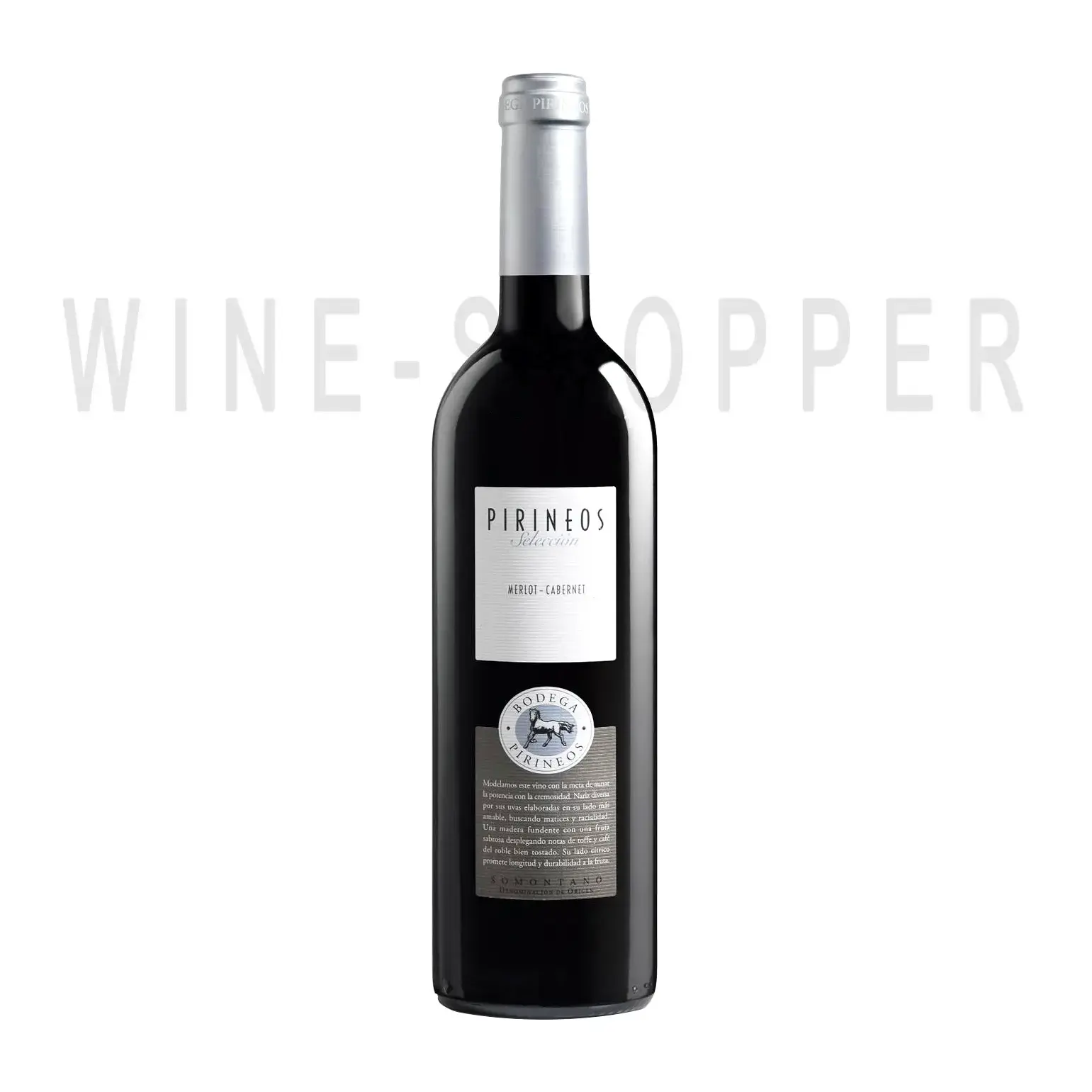 Вино Pirineos Seleccion Crianza Merlot-Cabernet Sauvignon Somontano 2010 0.75 л
