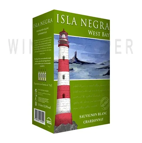 Вино Isla Negra Sauvignon Blanc Chardonnay West Bay 2017 3 л