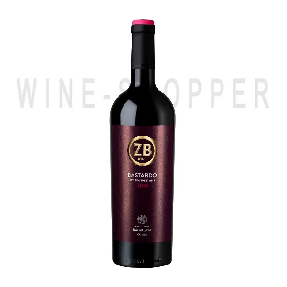 Вино ZB wine Bastardo red semisweet 0.75 л