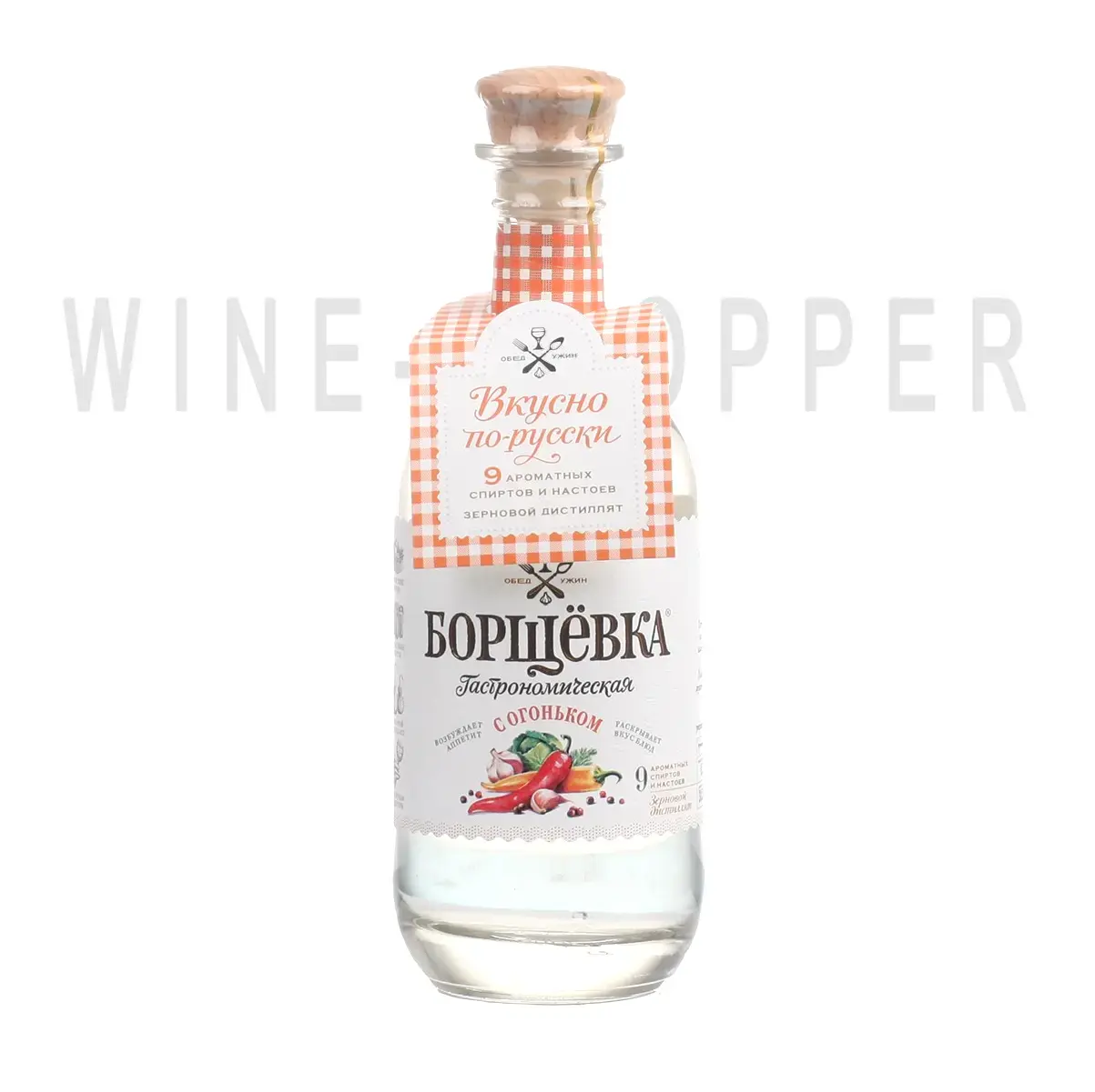 Водка Borschevka Hot Spiced 0.5 л