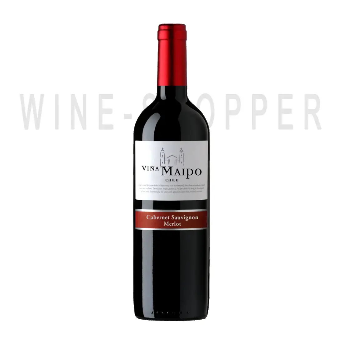 Вино Sauvignon Blanc/Chardonnay Vina Maipo 2014 0.75 л красное