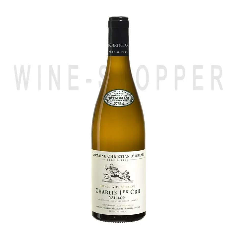 Вино Chablis 1-er Cru Vaillon Cuvee Guy Moreau 2015 0.75 л