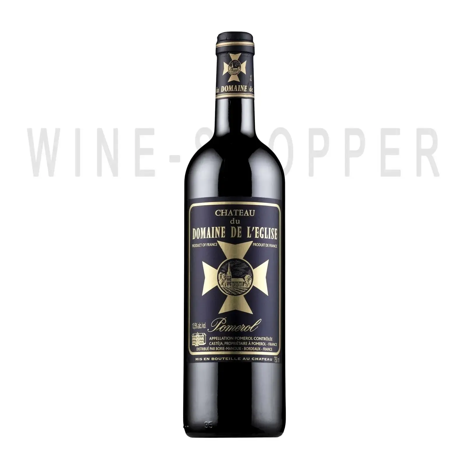 Вино Borie-Manoux Chateau du Domaine de l'Eglise Pomerol AOC 2008 1.5 л