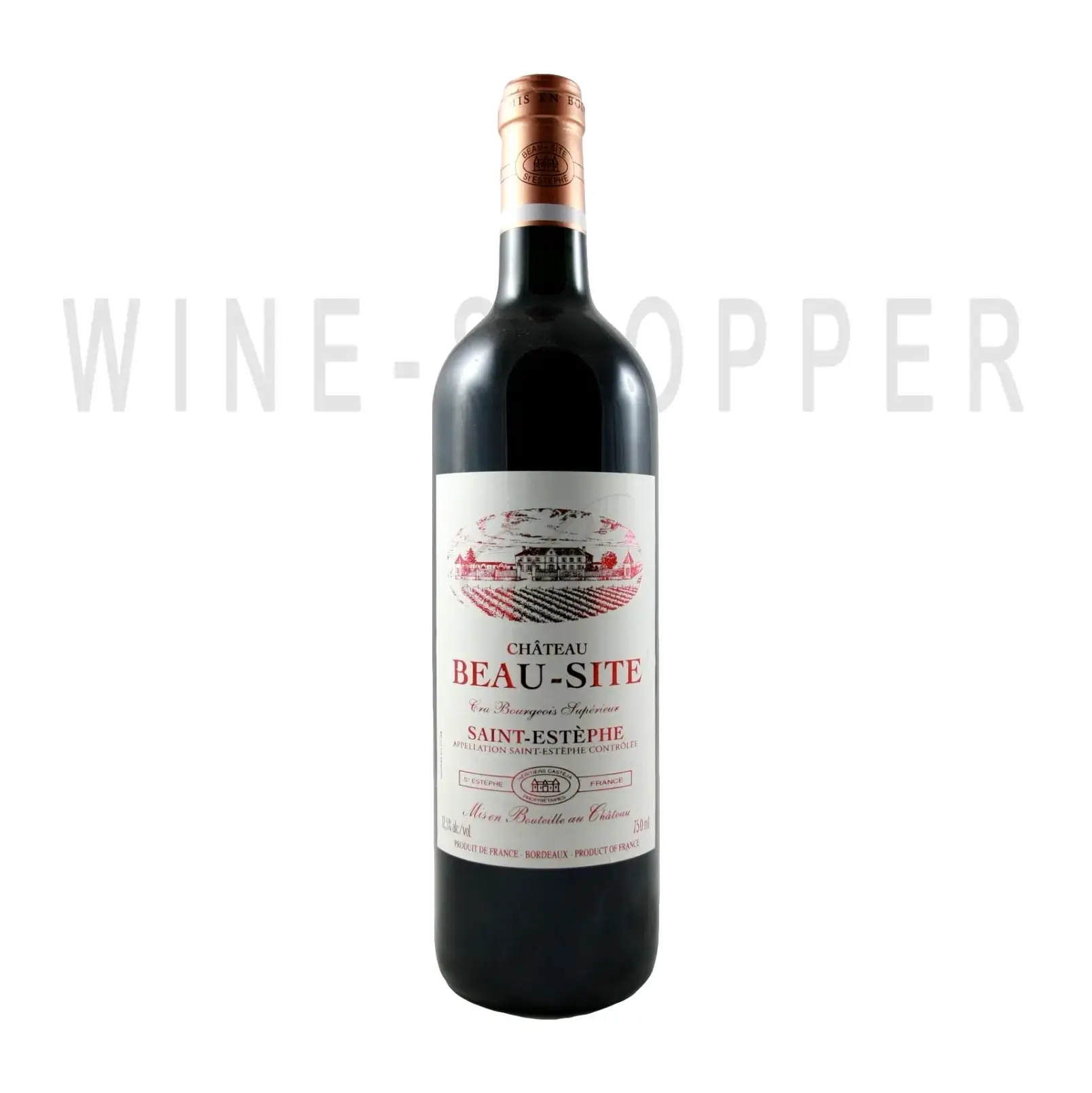 Вино Borie-Manoux Chateau Beau-Site Saint-Estephe 2006 0.75 л