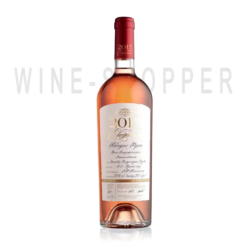 Вино Jubilejnaja Elegance Kaberne Fran Premium 2015 0.75 л