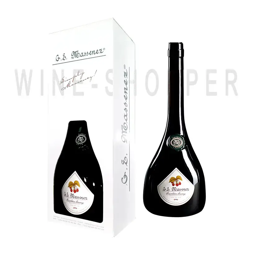 Бренди G.E. Massenez Eau de vie Framboise Sauvage Origine gift box 0.7 л