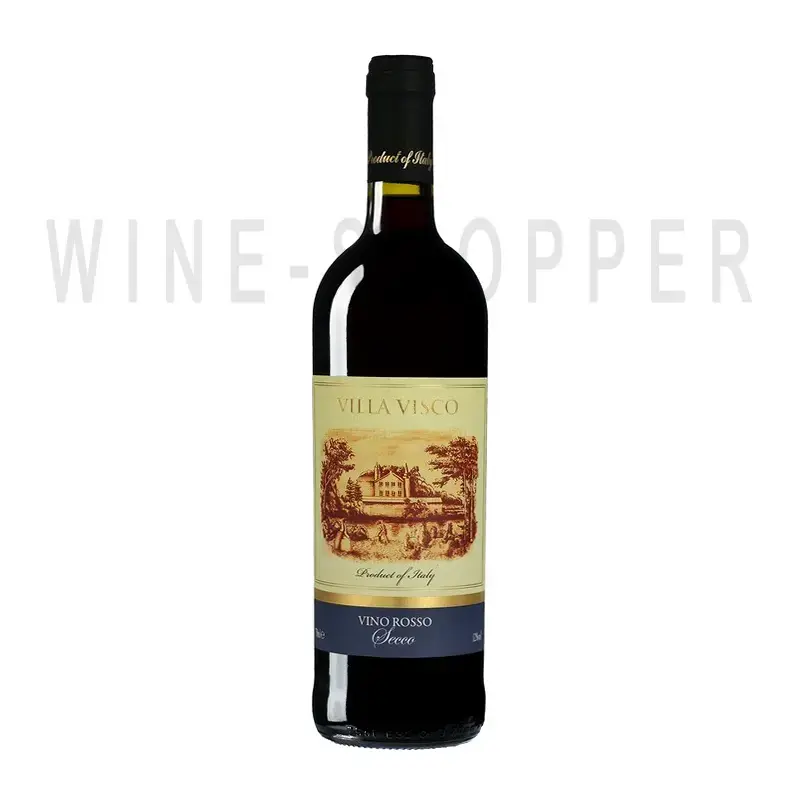 Вино Vino Rosso Secco Villa Visco 0.75 л