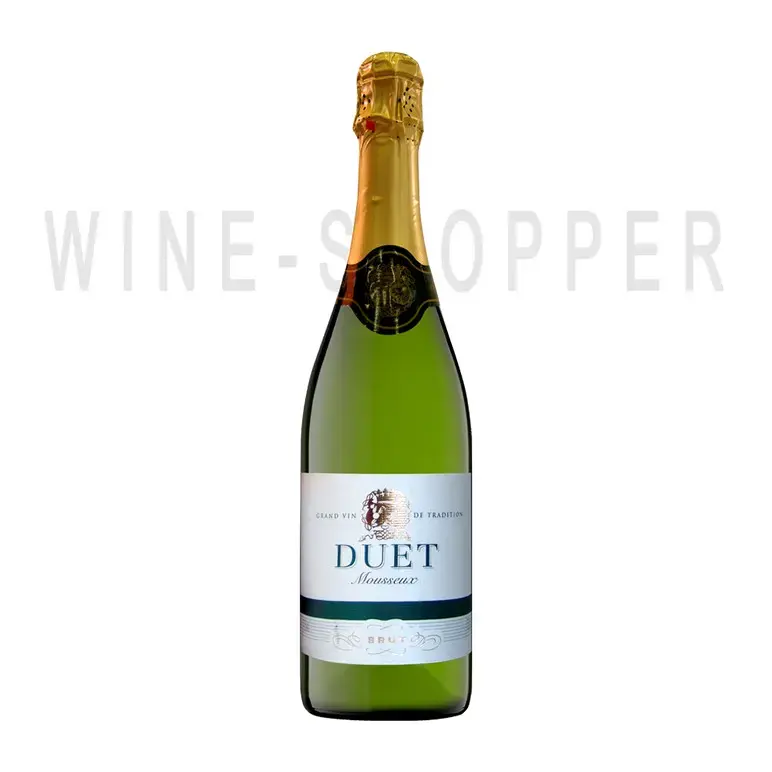Игристое вино Duet Brut white 0.75 л