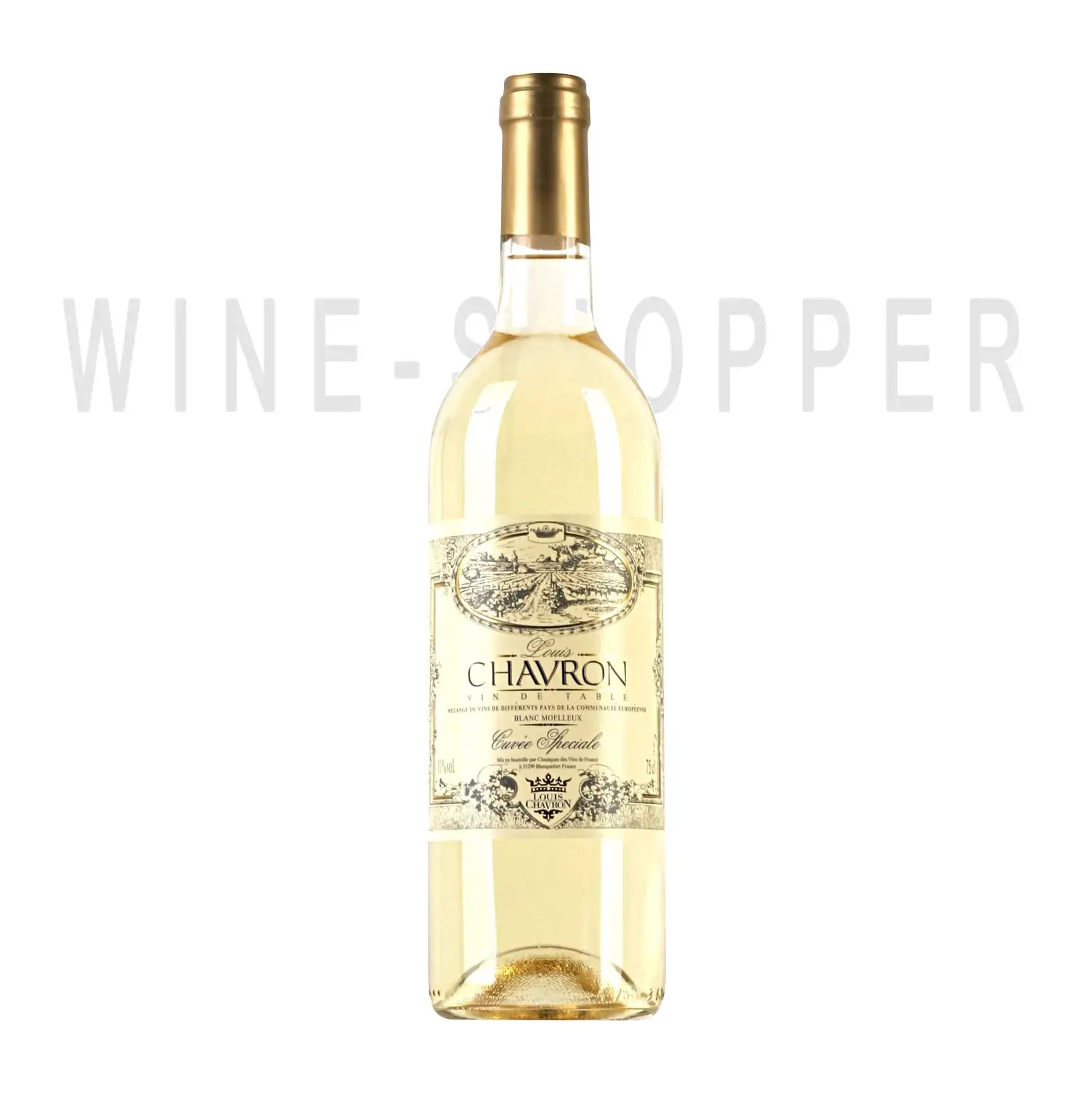 Вино Blanc Moelleux Louis Chavron 0.75 л