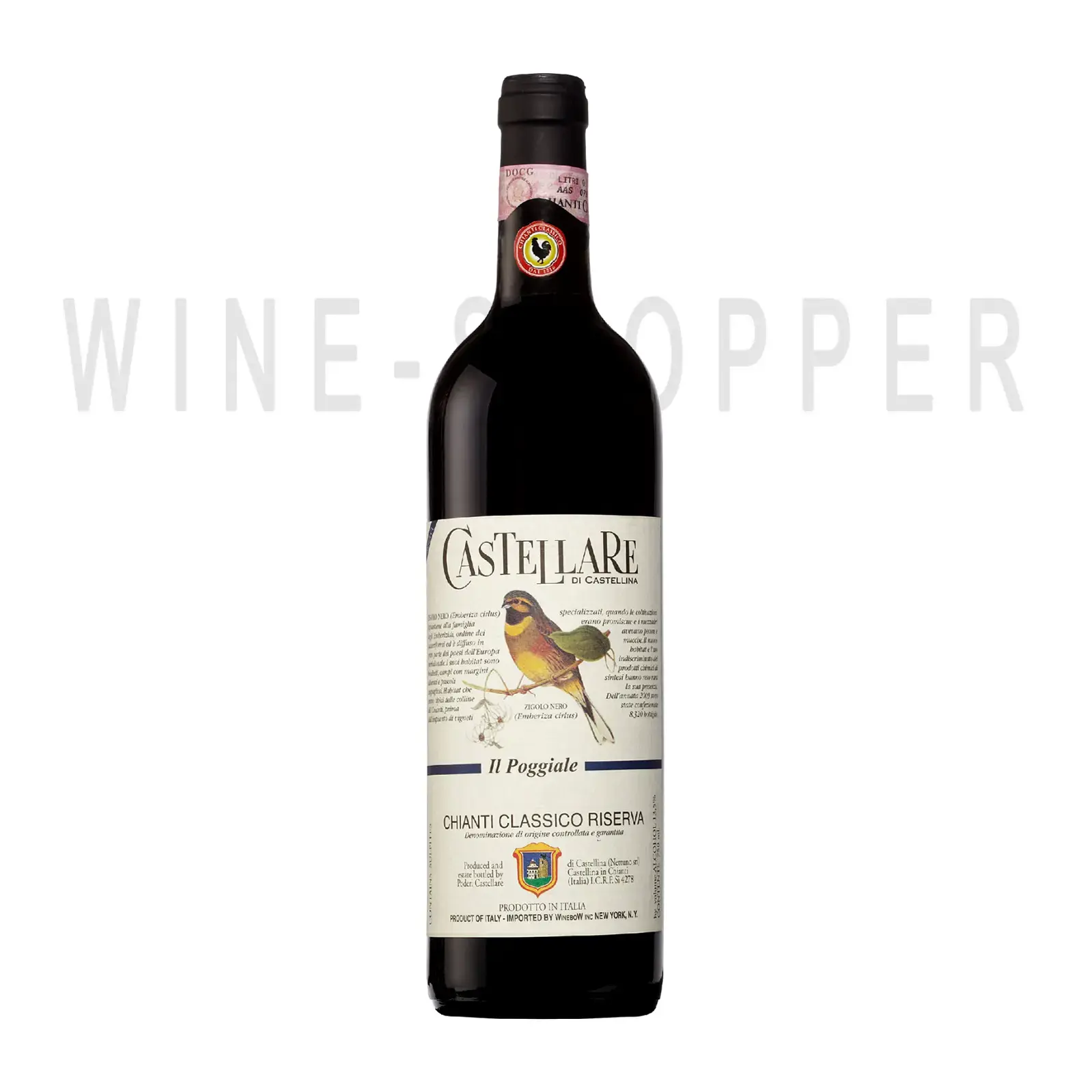 Вино Castellare di Castellina, Il Poggiale Chianti Classico Riserva 2012 0.75 л