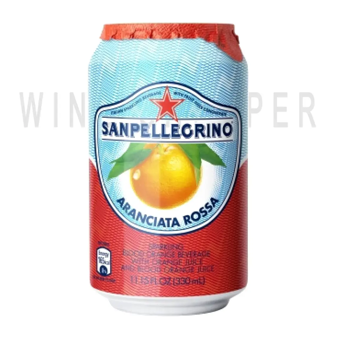  San pellegrino with vk. rose orange w/w 0.33 л