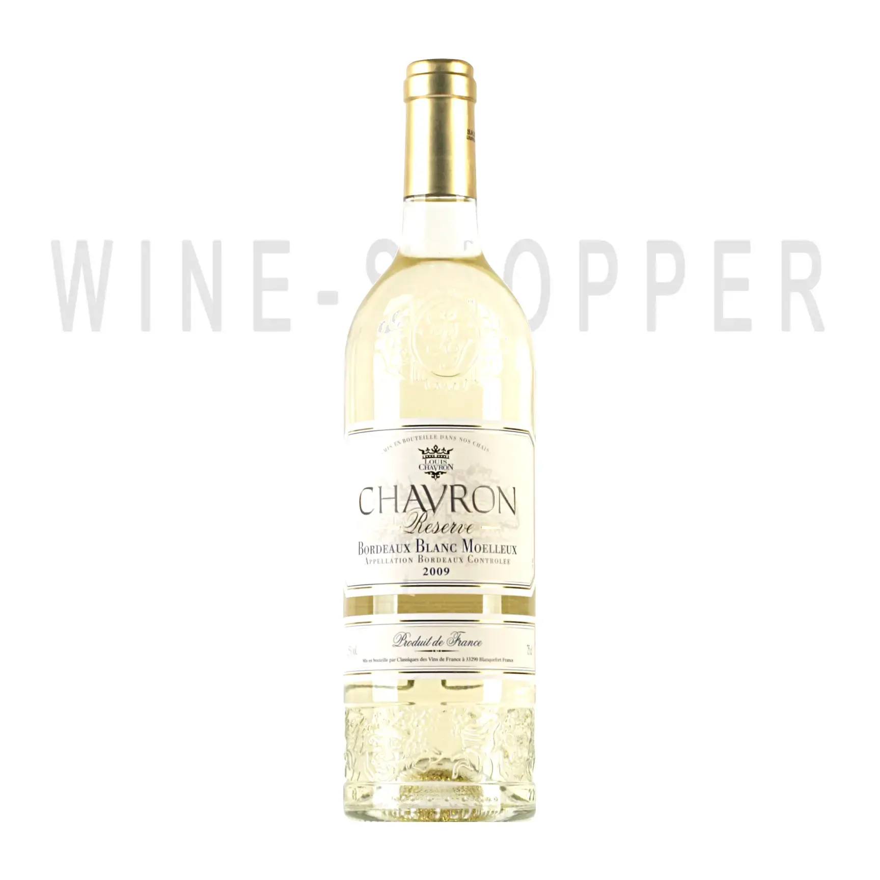 Вино Bordeaux Blanc Moelleux Chavron Reserve 0.75 л
