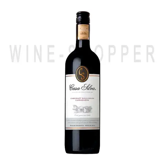 Вино Casa Silva Cabernet Sauvignon Carmenere Red Semi-Dry 2013 0.75 л
