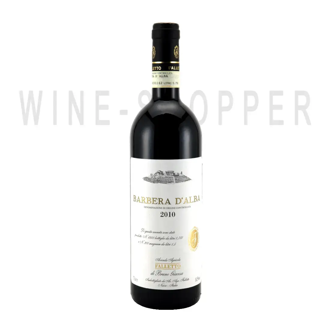 Вино Barbera d'Alba Falletto Bruno Giacosa 2010 0.75 л