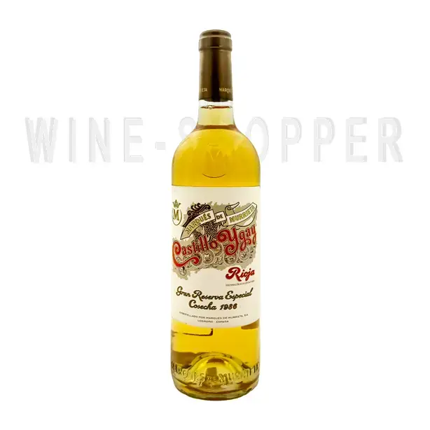 Вино Marques de Murrieta, Castillo Ygay Blanco Gran Reserva Espesial 1986 0.75 л