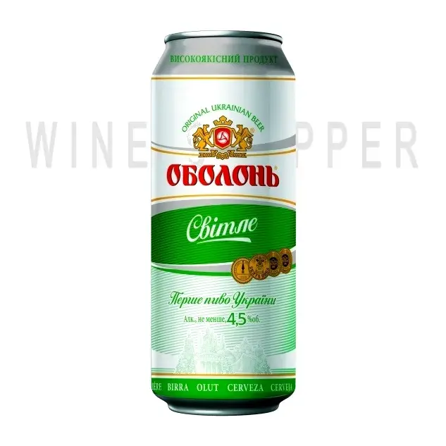 Пиво Obolon Svitle in can 0.5 л