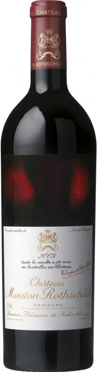 Вино Chateau Mouton Rothschild Pauillac AOC Premier Grand Cru Classe, 2009, 0.375 л