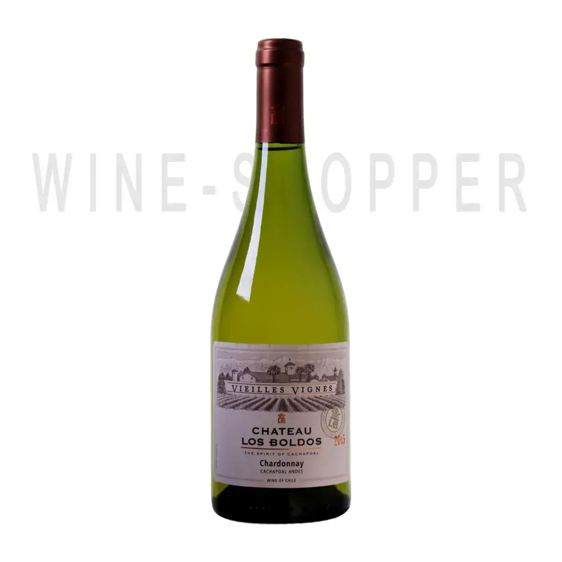 Вино Chateau Los Boldos Vieilles Vignes Chardonnay 2015 0.75 л