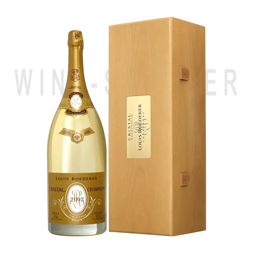 Шампанское Cristal AOC gift box 2002 6 л