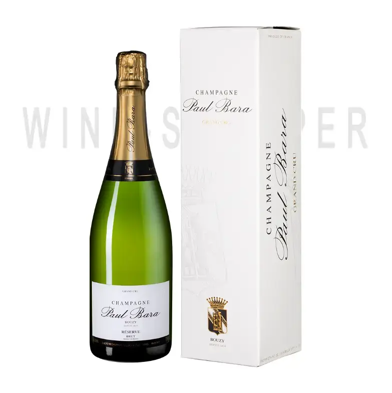 Игристое вино Brut Reserve Grand Cru Bouzy gift box 0.75 л
