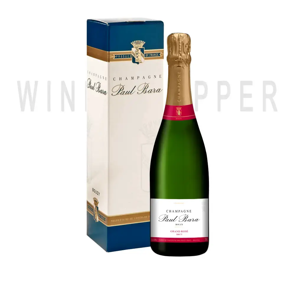 Шампанское Grand Rose Brut Grand Cru Bouzy gift box 0.75 л