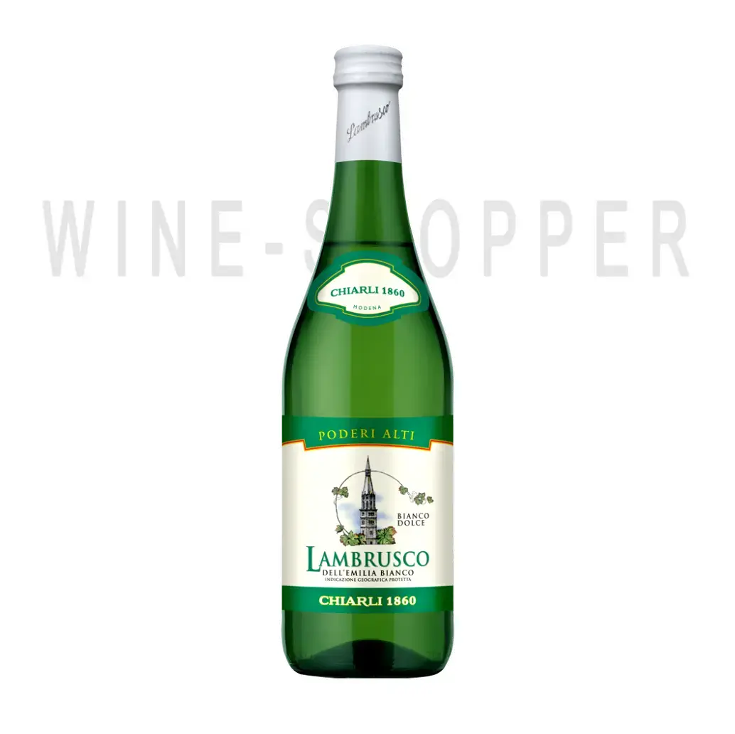 Игристое вино Chiarli Lambrusco dell'Emilia Bianco Poderi Alti 1.5 л
