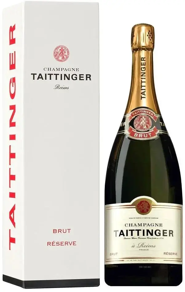 Шампанское Taittinger Brut Reserve, gift box 1.5 л