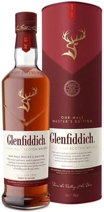 Виски Glenfiddich Malt Master's Edition in tube 0.7 л