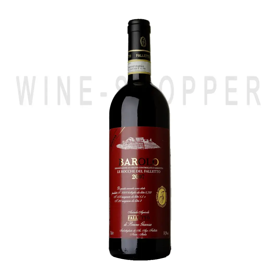 Вино Barolo Le Rocche del Falletto Bruno Giacosa 2007 1.5 л