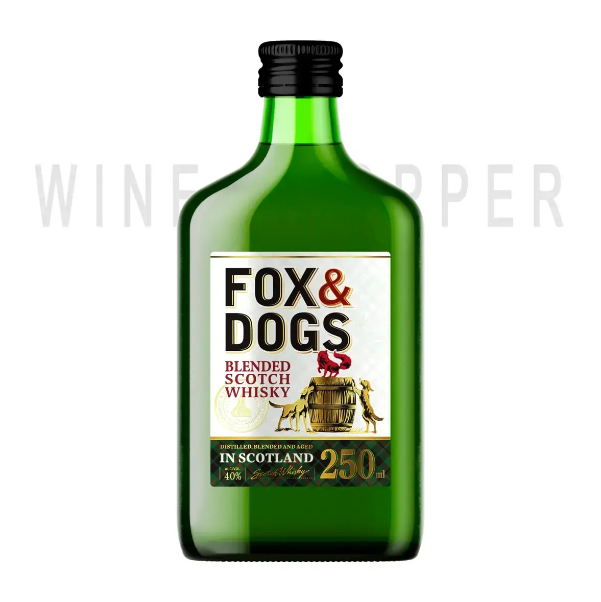 Виски Fox and Dogs, 0.25 л